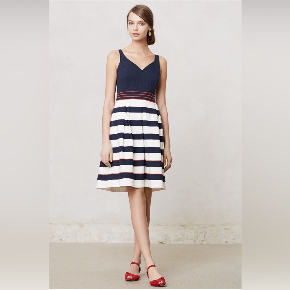Leifnotes for Anthropologie Brigantine Regatta Dress